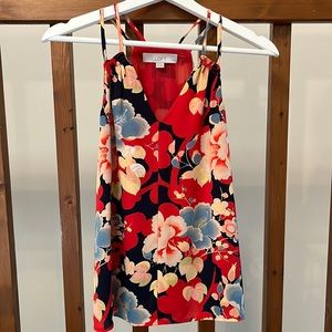 LOFT Floral Tank Top